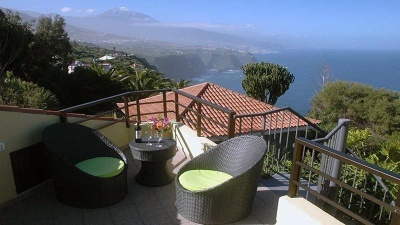 Chalet B – Ferienchalet mit Teideblick und Dachterrasse