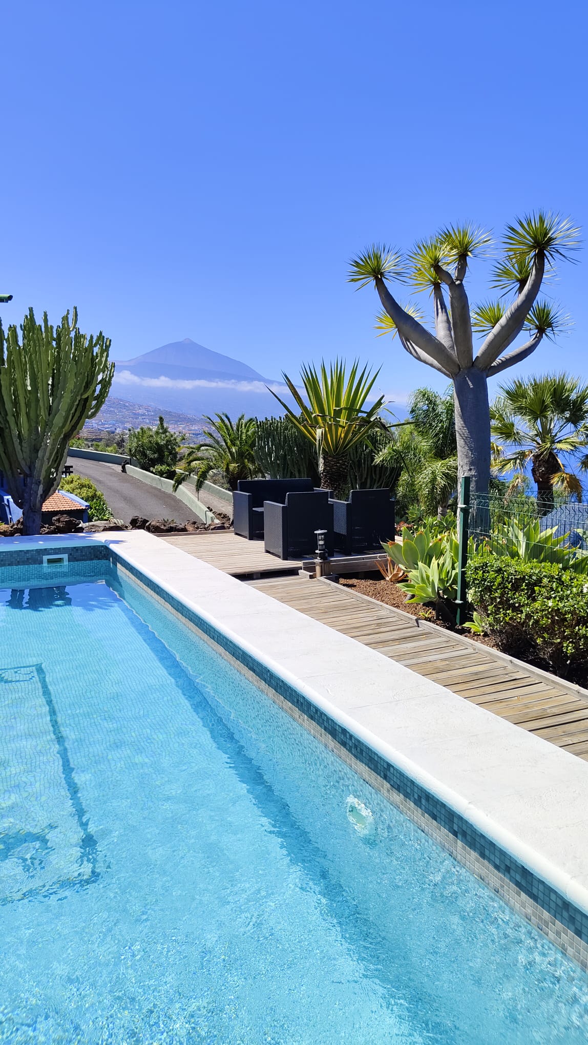 Fotogalerie Teneriffa Nord - Pool and Teide
