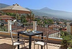 Nachhaltiges Ferienhaus mit Blick auf Orotavatal und Teide auf Teneriffa
